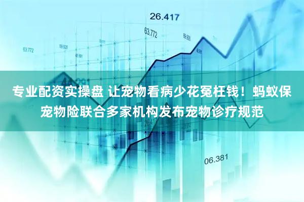专业配资实操盘 让宠物看病少花冤枉钱！蚂蚁保宠物险联合多家机构发布宠物诊疗规范